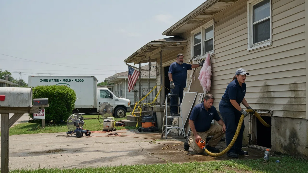 Water Damage Repair in Prosperity, WV near me